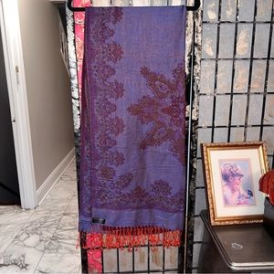 Pashmina Scarf/Shawl/Wrap - Reversible - Gorgeous - NWT
